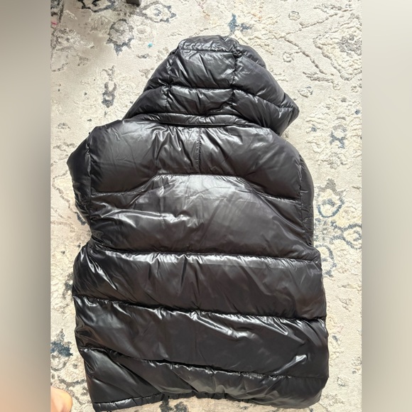 Ralph Lauren Shiny Black Puffer Jacket - Picture 4 of 5